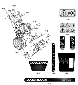 Part Location Diagram of 1750433YP Murray DECAL, Panel, Logo